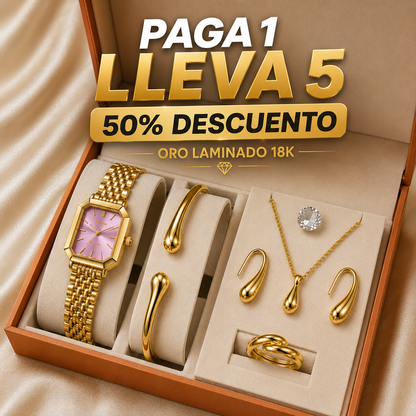 SET RELOJ PARA DAMA