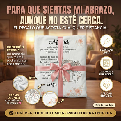 Manta Con Mensaje Para Mamá