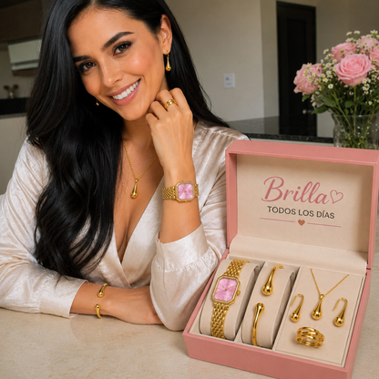 SET RELOJ PARA DAMA